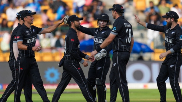 New Zealand almost sealed the Semi Final spot by winning 5 wickets against Srilanka in the icc 50 over world cup 
