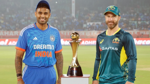INDIA vs AUSTRALIA 2nd T20: Australia won the toss and Chose to bowl against India at Trivandrum 