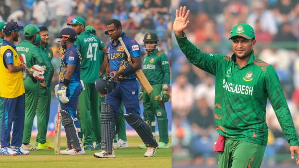 ICC ODI World Cup 2023 BAN vs SL : Shakib Al Hasan asks timed out is wrong says fans ICC ODI World Cup 2023 BAN vs SL : Shakib Al Hasan asks timed out is wrong says fans