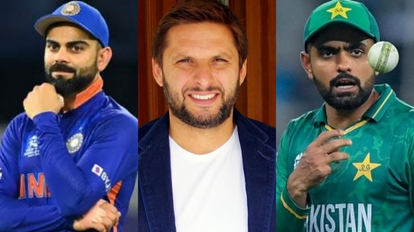 IND vs SL : Shahid Afridi compare Virat Kohli and Babar Azam on winning matches 