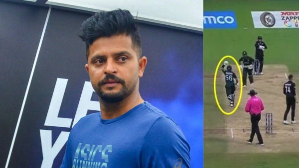 NZ vs PAK : Fakhar Zaman hit century and Babar azam does a Suresh Raina celebration 