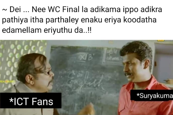 Ind vs aus Cricket memes - Fans trolling suryakumar for scoring in t20 matches only