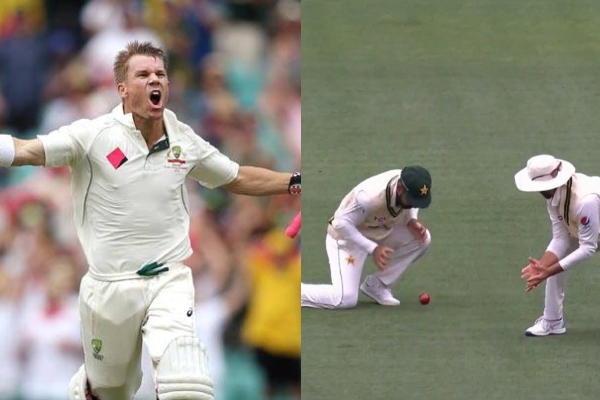 Pak vs aus 2nd test - David warner created massive record after dropped at 2 runs 