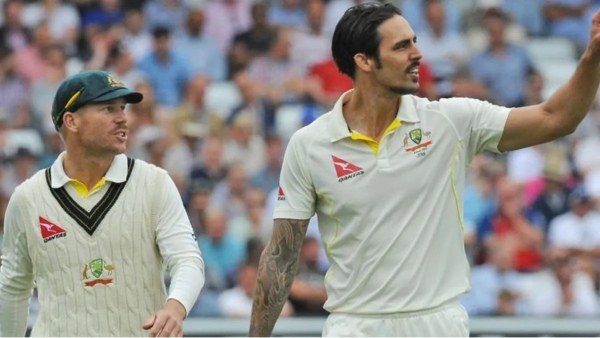 Pak vs aus - David warner gives nice reply to mitchell johnson outburst 