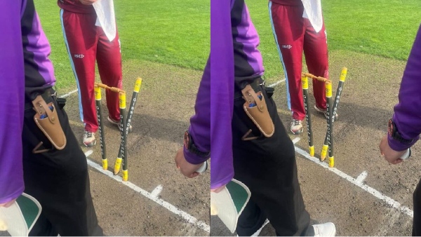 MCC Rule : Middle Stump knocked back and the batsmen is still given not out by the umpire in Australia 