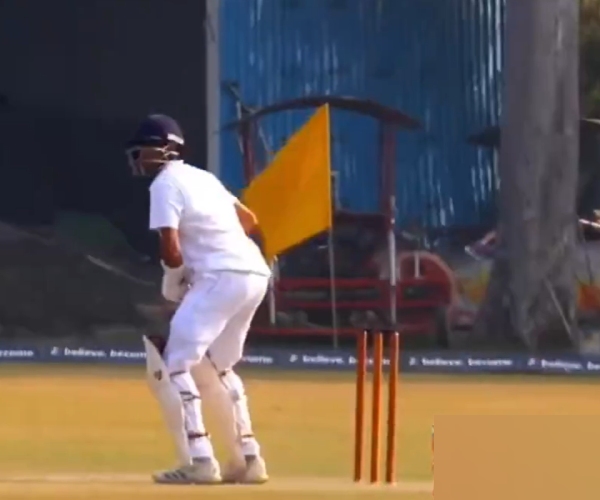Rahul dravid son samit playing shots like his dad in coach behar trophy