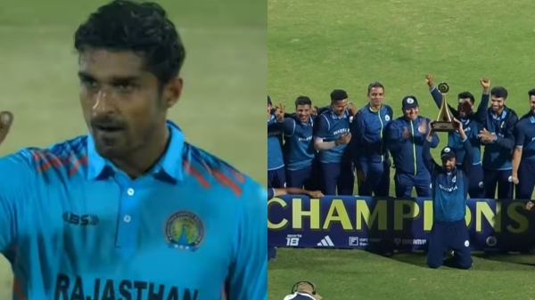 HAR vs RAJ : Haryana won by 30 runs against Rajasthan in the Final of the Vijay Hazare Trophy 2023 