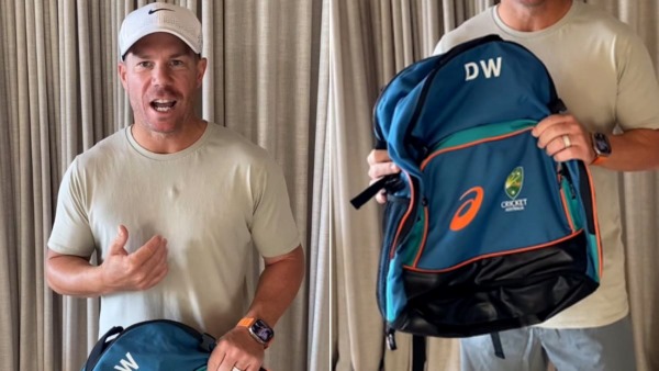 Australia vs Pakistan : David Warner backpack with baggy green was taken 