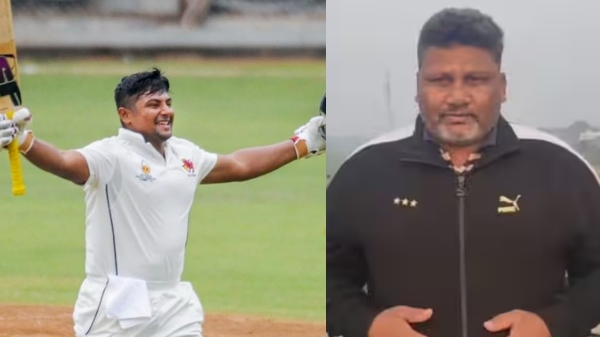 India vs England : Sarfaraz Khan was trained by his father Naushad Khan India vs England : Sarfaraz Khan was trained by his father Naushad Khan