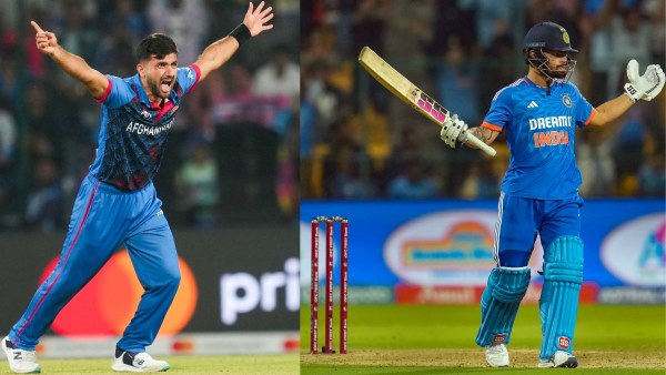 Rinku Singh : Afghanistan player Fazalhaq Farooqi pushed Rinku Singh aside 