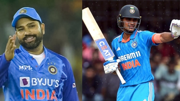 IND vs AFG 1st T20 : Rohit Sharma got angry and scolds Shubman Gill after the Run out in the first over against Afghanistan at Mohali 