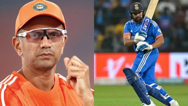 India vs Afghanistan : Rohit Sharma Retired out on super Over was Ashwin Level of thinking says India Coach Rahul Dravid 