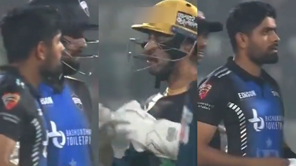 BBL 2024 - Babar azam was furious after wicket keeper sledged him 
