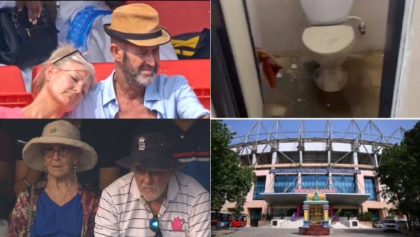 India vs England Test : England fans are not happy with their experience in Hyderabad stadium 