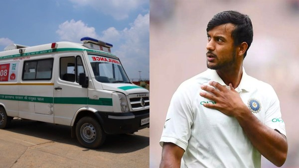 mayank-agarwal-hospitalised-in-agartala-after-drinking-a-fluid-from-water-bottle