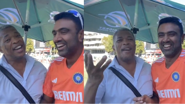 IPL 2024 : Makhaya Ntini sings Kabhi Kabhi song for CSK fans in the Ravichandran Ashwin Video during Cape town Test 
