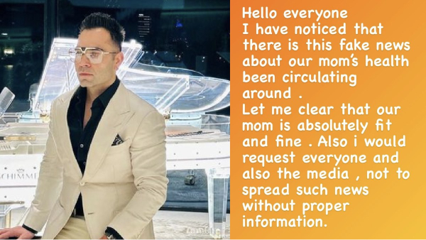 IND vs ENG : My Mother health is absolutely fine and good and the news is not true says Virat Kohli Brother Vikas Kohli 