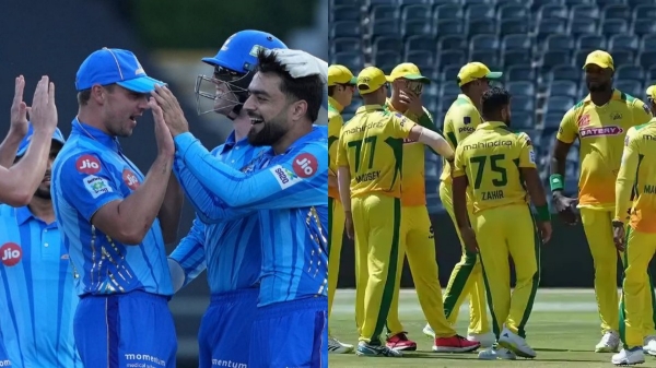 MI vs JSK : MI Capetown Scored a second highest Score of 243 Runs against JSK in the SA20 League history 