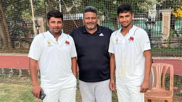 Sarfaraz khan and Musheer khan hits century today for India a and u19 india team respectively 