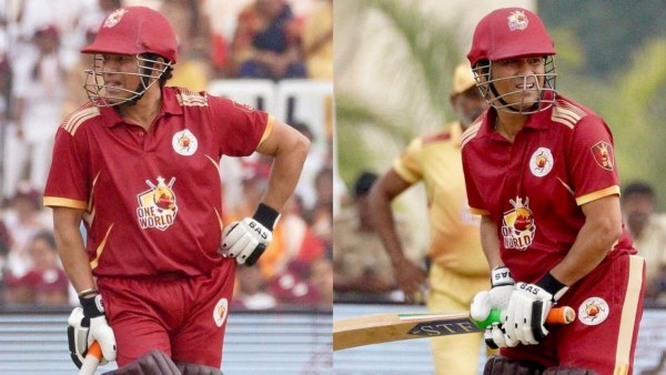 One World vs One Family : Sachin Tendulkar got out on Muttiah Muralitharans first ball 