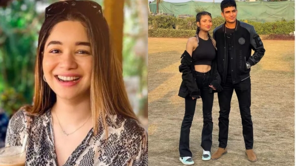 Sachin Tendulkar daughter Sara Tendulkar and Shubman Gill Sister shahneel Gill enjoys together in late night at Mumbai 