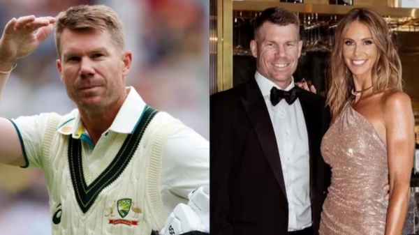 AUS vs PAK : My wife Candice is my world to me and thank u for what you have done says David Warner in his farewell speech 
