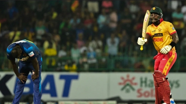 SL vs ZIM : Zimbabwe Scored 24 runs in the last over and beat Srilanka by 4 wickets at Colombo 