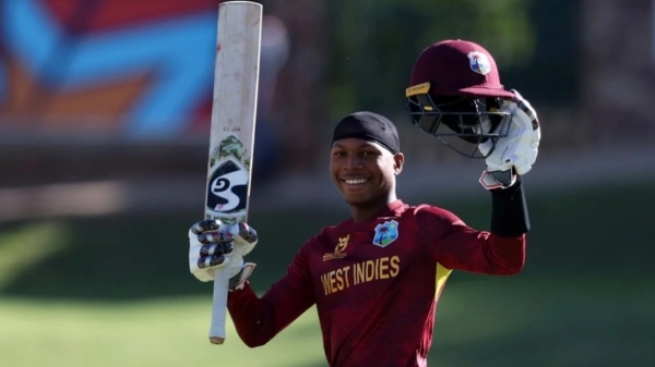 U19 World Cup 2024 : West Indies U19 Player Jewel Andrew Scored a 71 ball Century against South Africa 19 team 