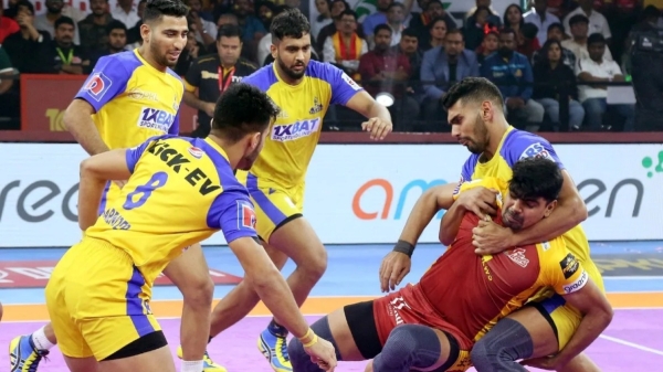 Pro Kabaddi League 2023 : Telugu Titans lost again after not using Tamilnadu player Sanjeevi 