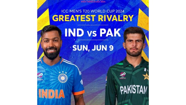 T20 World Cup 2024 : Hardik Pandya image used in ICC poster instead of Rohit Sharma