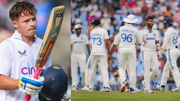 India vs England - olie Pope big innings gives big concern for team india 