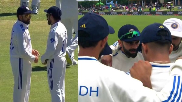 INDIA vs SOUTH AFRICA : Virat Kohli acts as a Captain while Rohit Sharma keep silent 