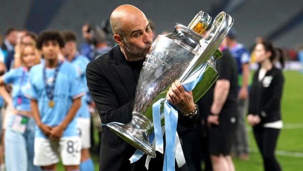 Pep Guardiola ‘99.99’ per cent certain Man City repeat treble will not happen