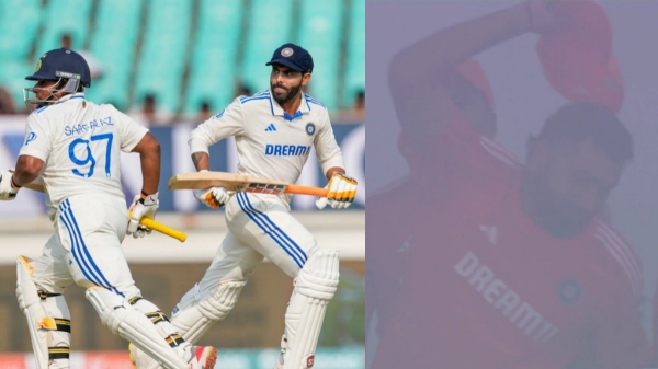 India vs England - Sarfaraz khan run out because of Jadejas selfishness made rohit angry