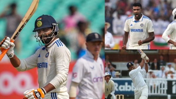 IND vs ENG : Ravindra Jadeja becomes the 3rd Indian Player to Score 3000 runs and 250 wickets in Test Cricket 
