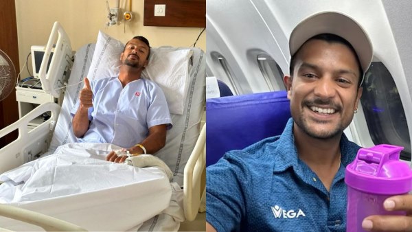 Ranji Trophy : Mayank Agarwal shares an image of him carry a water bottle 