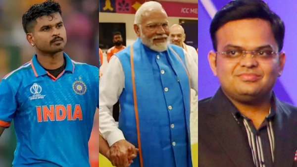 Shreyas iyer attitude during modi visit might be reason for his BCCI contract cancelled