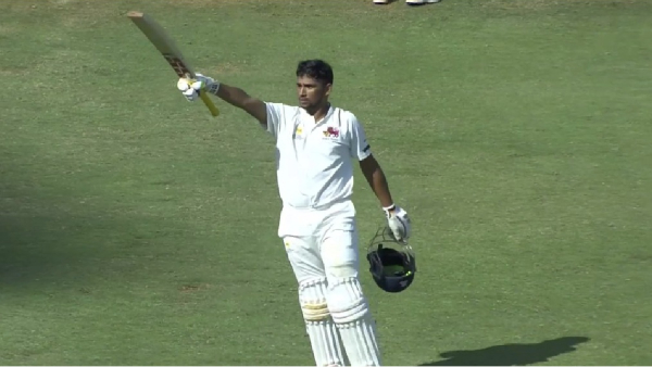  Ranji trophy 2024 - Musheer Khan scored century in Mumbai vs Baroda quater final game 