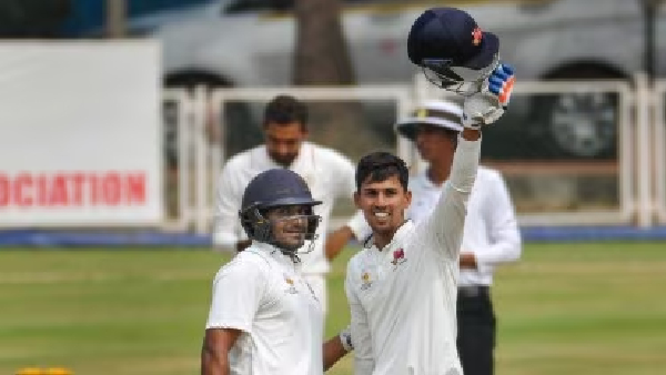  Ranji Trophy 2024 : Tushar Deshpande, Tanush Kottian scored centuries for Mumbai 