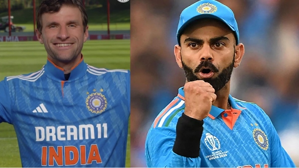 Virat Kohli name was mentioned by FC Bayern Munich twitter handle 