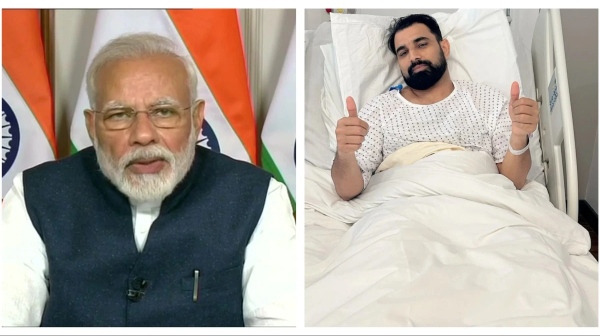 India vs England : Prime Minister Narendra Modi sent wishes to Mohammed Shami for recovery 