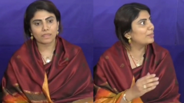 Rivaba Jadeja lost his cool after a reporter ask her about Ravindra Jadeja father in a pressmeet 