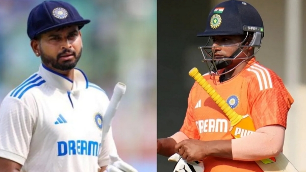 IND vs ENG : Sarfaraz Khan might get a chance to play in the Shreyas Iyer spot in the 3rd Test Against England 