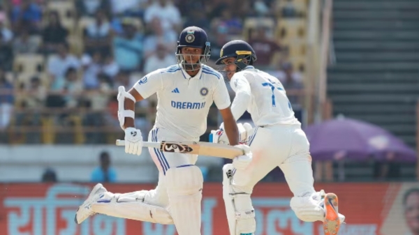 IND vs ENG : Yashasvi Jaiswal attacked James Anderson and Scored a fifty against England in the 3rd Test at Rajkot 