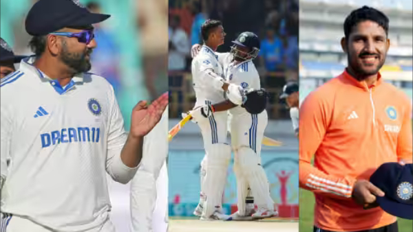 India vs England : Rohit Sharma praises Jaiswal, Sarfaraz Khan and Dhruv Jurel 