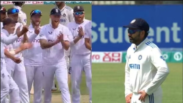India vs England 4th Test : Rohit Sharma reacts to Ben Foakes false catch 