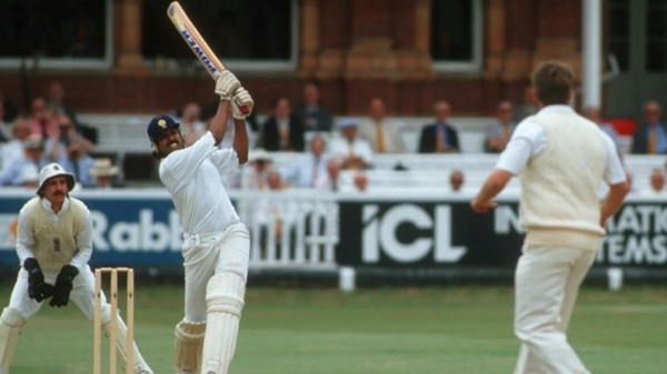 India vs England test history - Kapil dev hits 4 sixers to avoid follow on