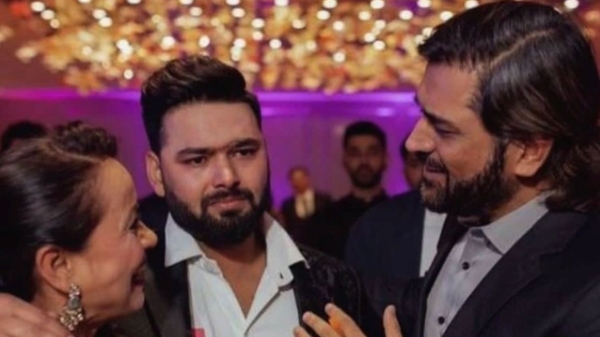  IPL 2024 : Rishabh Pant consoled by MS Dhoni at his sisters marriage 