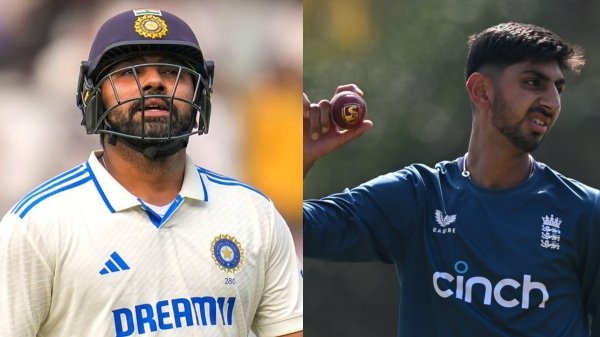 IND vs ENG 2024 : Rohit Sharma got out for just 14 runs against England and lost the wicket to Debutant Shoaib Bashir at Vizag IND vs ENG 2024 : Rohit Sharma got out for just 14 runs against England and lost the wicket to Debutant Shoaib Bashir at Vizag
