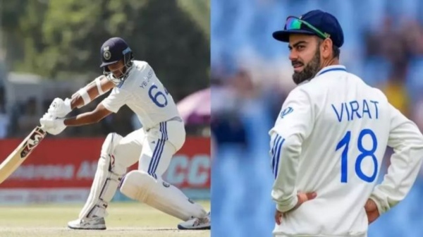 India vs England : Yashasvi Jaiswal may break Virat Kohlis most runs in a test series record 